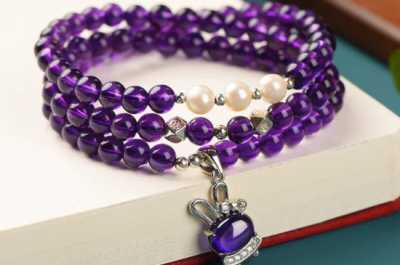 紫色水晶手链的寓意是什么？