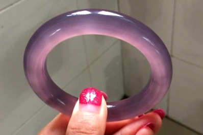 紫玉髓手镯是天然的吗？手镯-紫玉-第3张